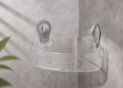 Suction Corner Bath Basket