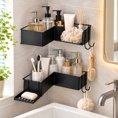 Adhesive Corner Shower Caddy