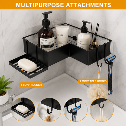 Adhesive Corner Shower Caddy